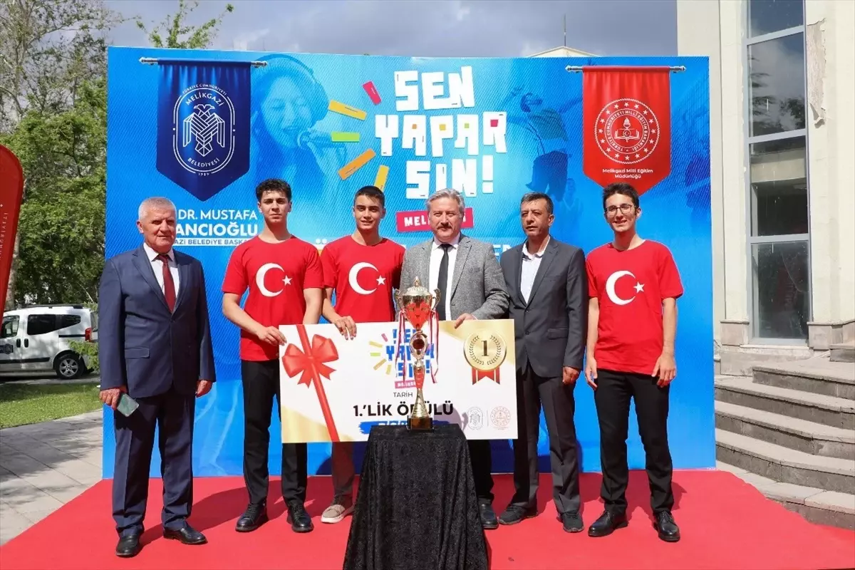 Melikgazi'de 'Sen Yaparsın Melikgazi' Etkinliğinin Ödül Töreni Gerçekleşti