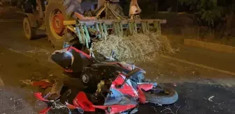 Kayseri'de Traktörle Çarpışan Motosiklet Sürücüsü Hayatını Kaybetti
