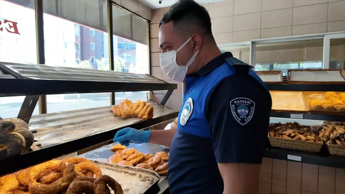Kayseri'de Zabıta Ekiplerinden Fırın Denetimleri