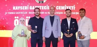 Anadolu Ajansı, Kayseri Medya Yarışması'nda 4 Ödül Kazandı