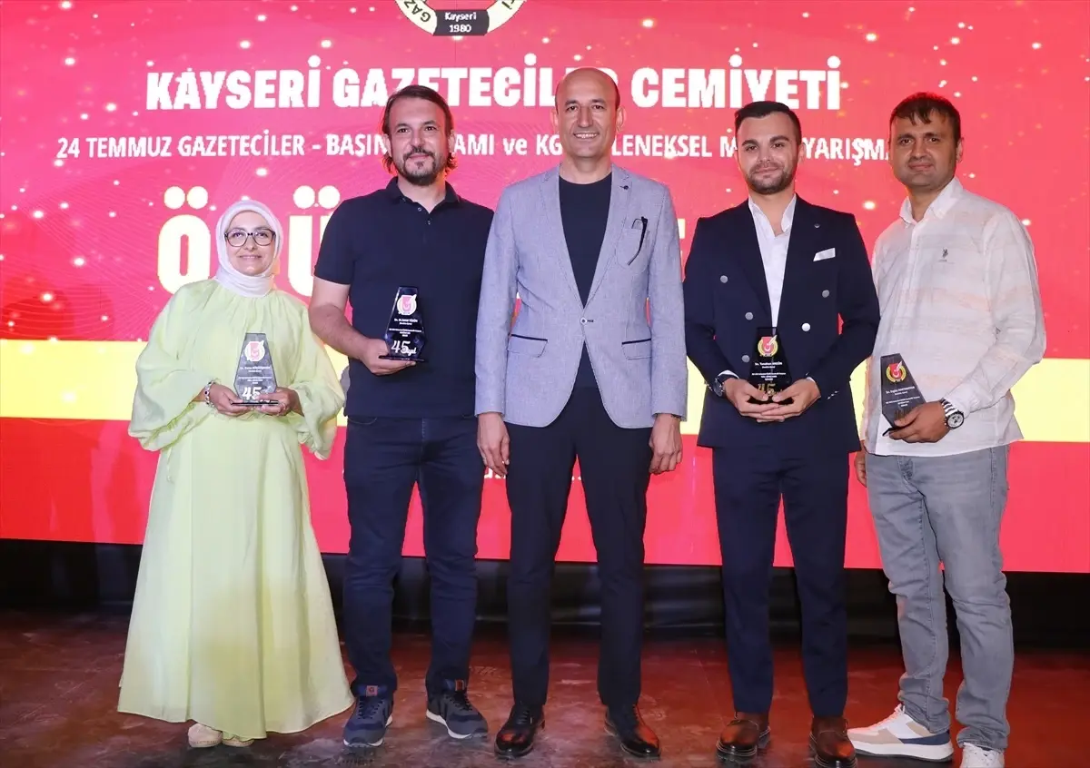 Anadolu Ajansı, Kayseri Medya Yarışması'nda 4 Ödül Kazandı