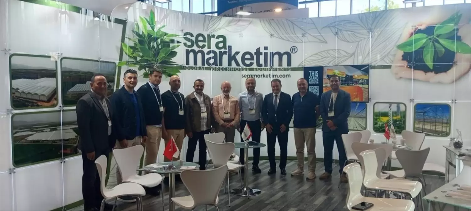 Kayseri Tarım Heyeti GreenTech Amsterdam Fuarı'nda
