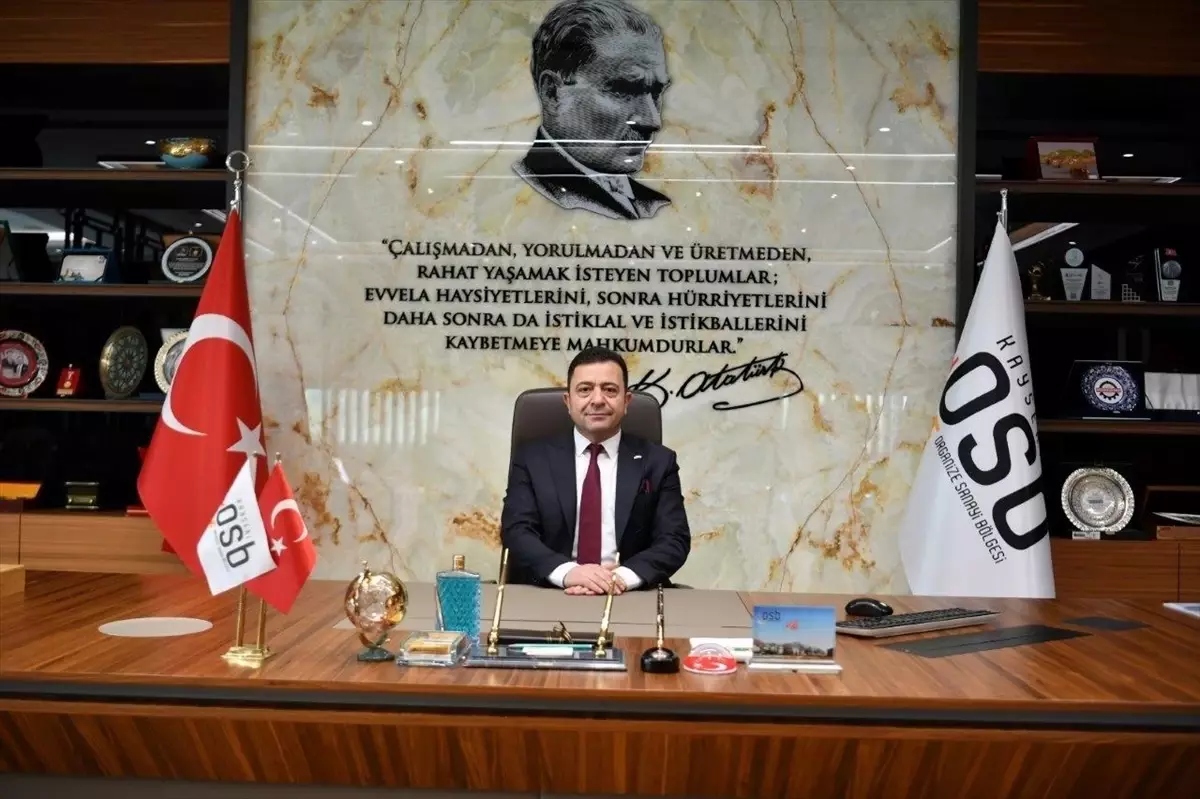 Kayseri OSB Başkanı'ndan Basın Bayramı Mesajı