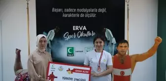 Kayseri Yeşilay ERVA Spor Kulübü, Minikler Türkiye Şampiyonası'nda Başarı Elde Etti