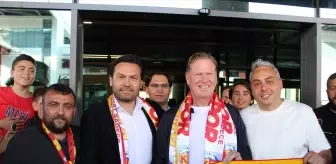 Kayserispor'un Yeni Teknik Direktörü Markus Gisdol Kayseri'ye Geldi
