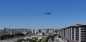 Gaziantep'te Dron ile Trafik Kazalarına Anında Müdahele