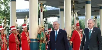 Kazakistan Cumhurbaşkanı Tokayev'e Türkiye Cumhuriyeti Devlet Nişanı tevcih edildi