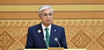 Tokayev: Denize Kıyısı Olmayan Ülkelerin Ulaşım Sorunlarına Dikkat Çekti
