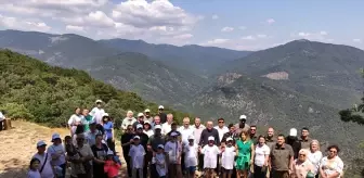Kazdağları'nda 'Baba-Çocuk Doğa Kampı' düzenlendi