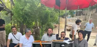 Keban Belediye Başkanı Film Setini Ziyaret Etti