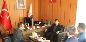 Keban Kaymakamı Furkan Atalık Fırat Üniversitesi'ni Ziyaret Etti