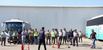 Kepez Belediyesi'nde Temel Yangın Güvenliği Eğitimi Düzenlendi
