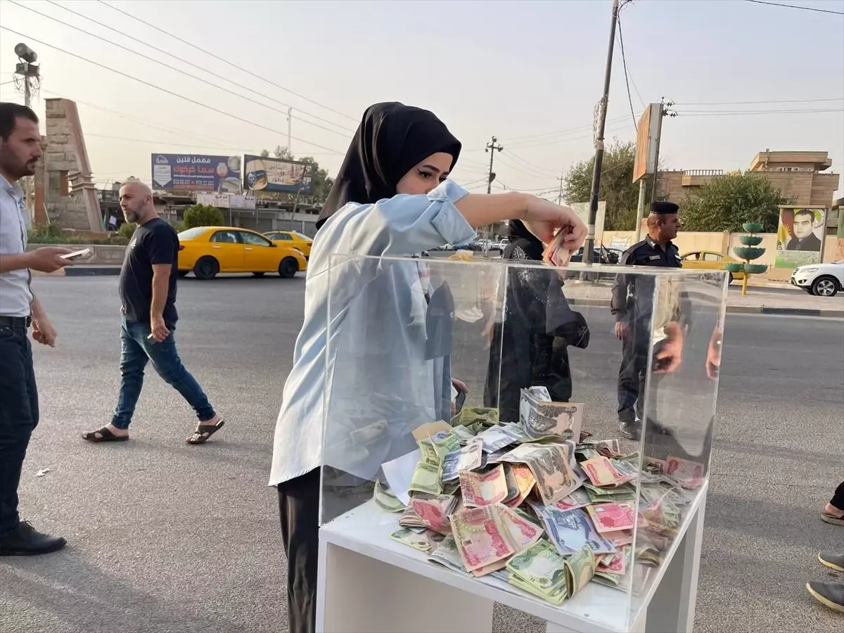 Kerkük'ten Gazze'ye Mama Yardım Kampanyası Başlatıldı