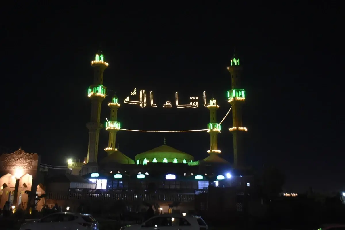 Kerkük'te Mevlit Kandili Coşkuyla Kutlandı