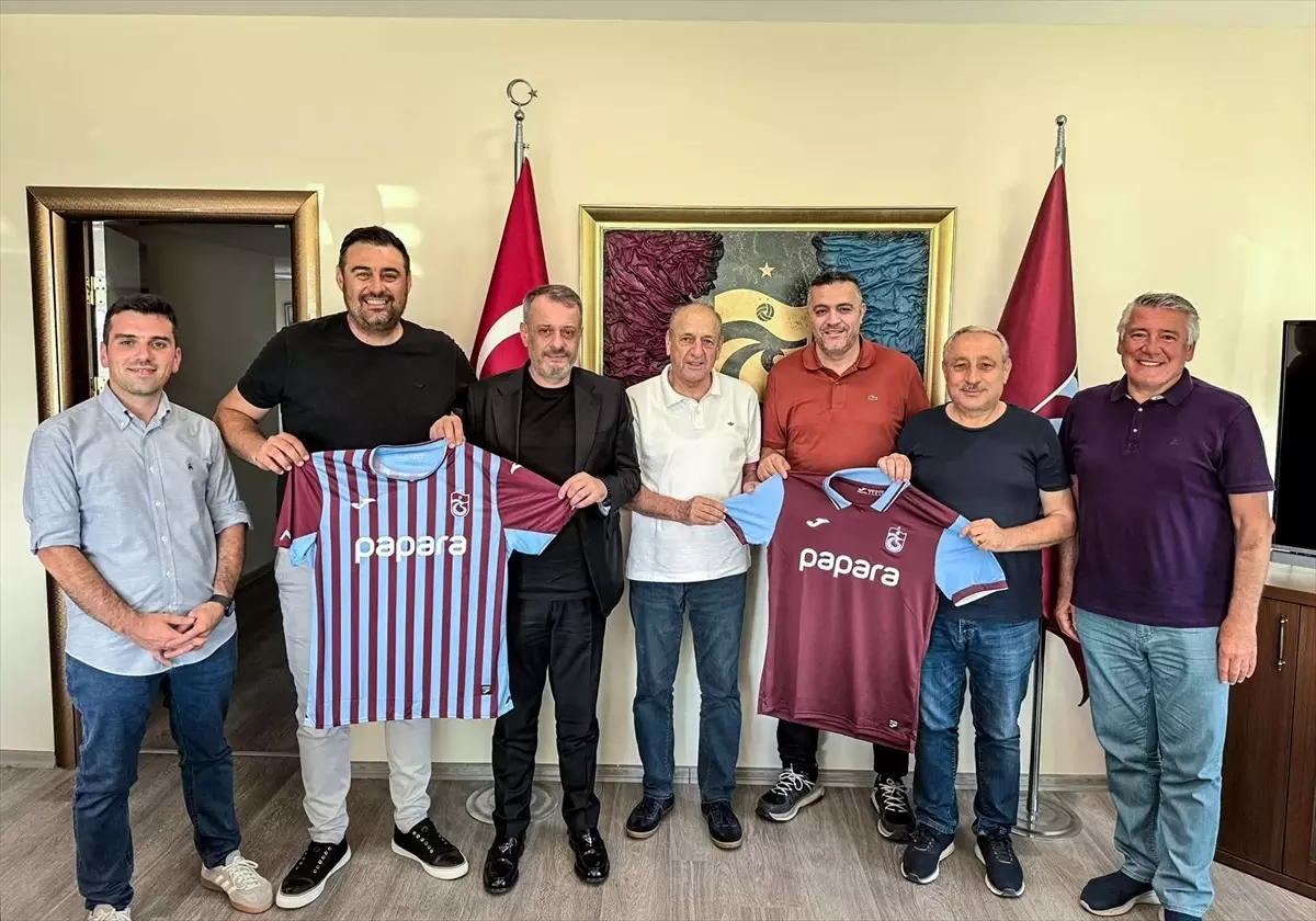 KTFF Yöneticileri Trabzonspor'u Ziyaret Etti