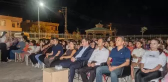 Kilis'te Açık Hava Sineması Çocuklara Neşe Saçtı