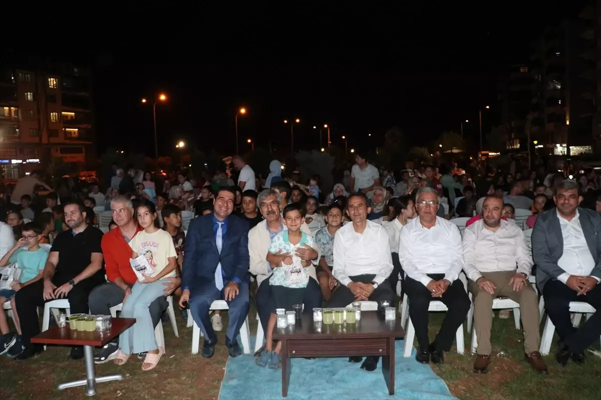 Kilis'te Açık Hava Sineması Keyifli Anlar Yaşattı