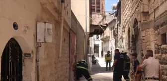 Kilis'te Kullanılmayan Depoda Yangın Çıktı