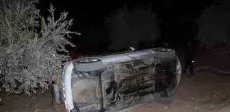 Kilis'te Otomobil Devrildi: 1 Yaralı