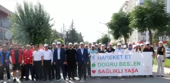 Kilis'te Sağlıklı Yaşam İçin Yürüyüş Düzenlendi