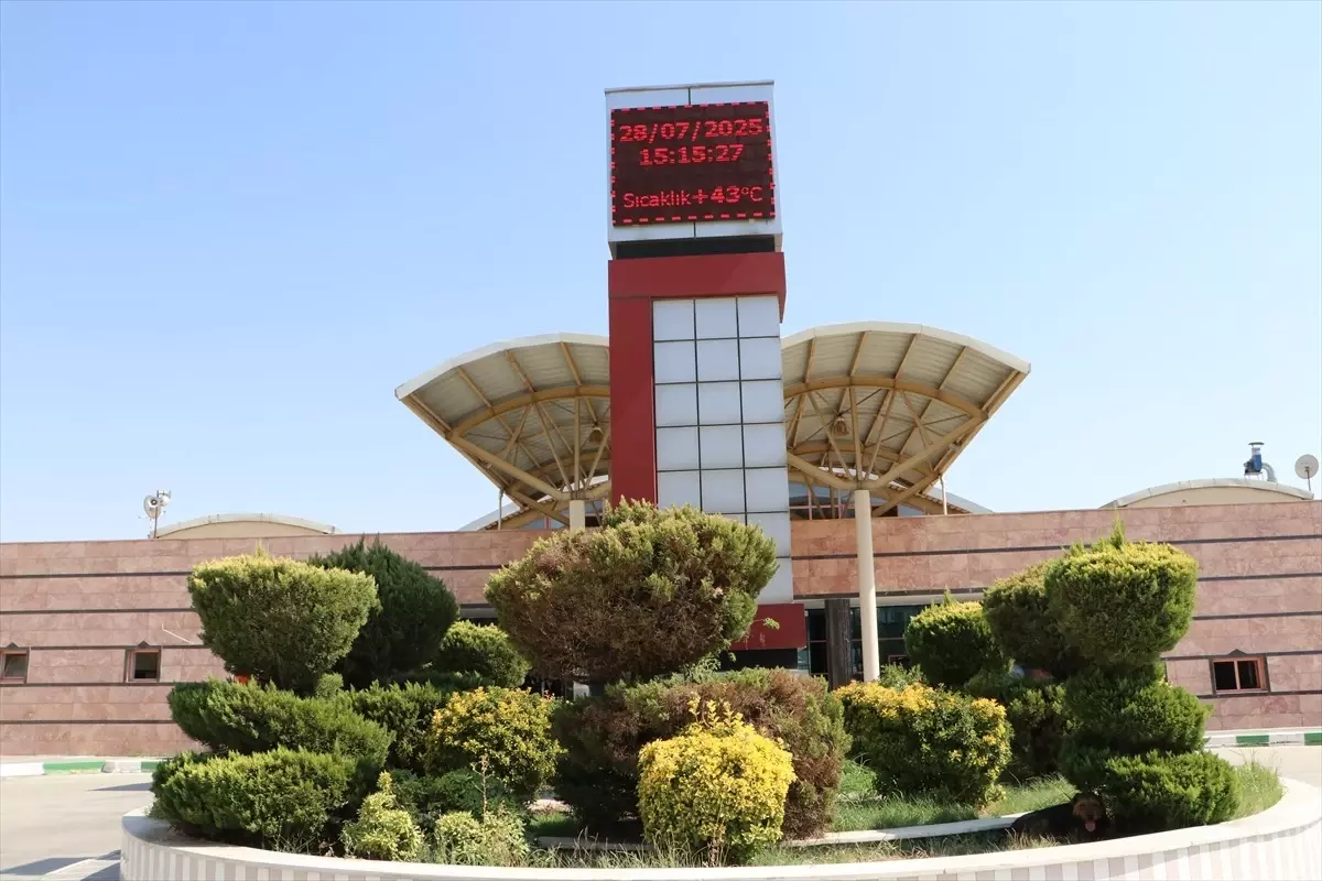 Kilis ve Şanlıurfa'da Sıcak Hava Etkisini Gösteriyor