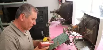 28 Yıllık Televizyon Tamircisi Hikmet Keskinocak: 'Her Tamir Bana Mutluluk Veriyor'