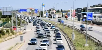 Kurban Bayramı Dönüş Trafiği Kırıkkale'de Yoğunlaştı