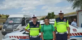 Samsun'da Jandarmanın Yardımıyla Sınava Yetişen Öğrenci Mutluluğunu Paylaştı