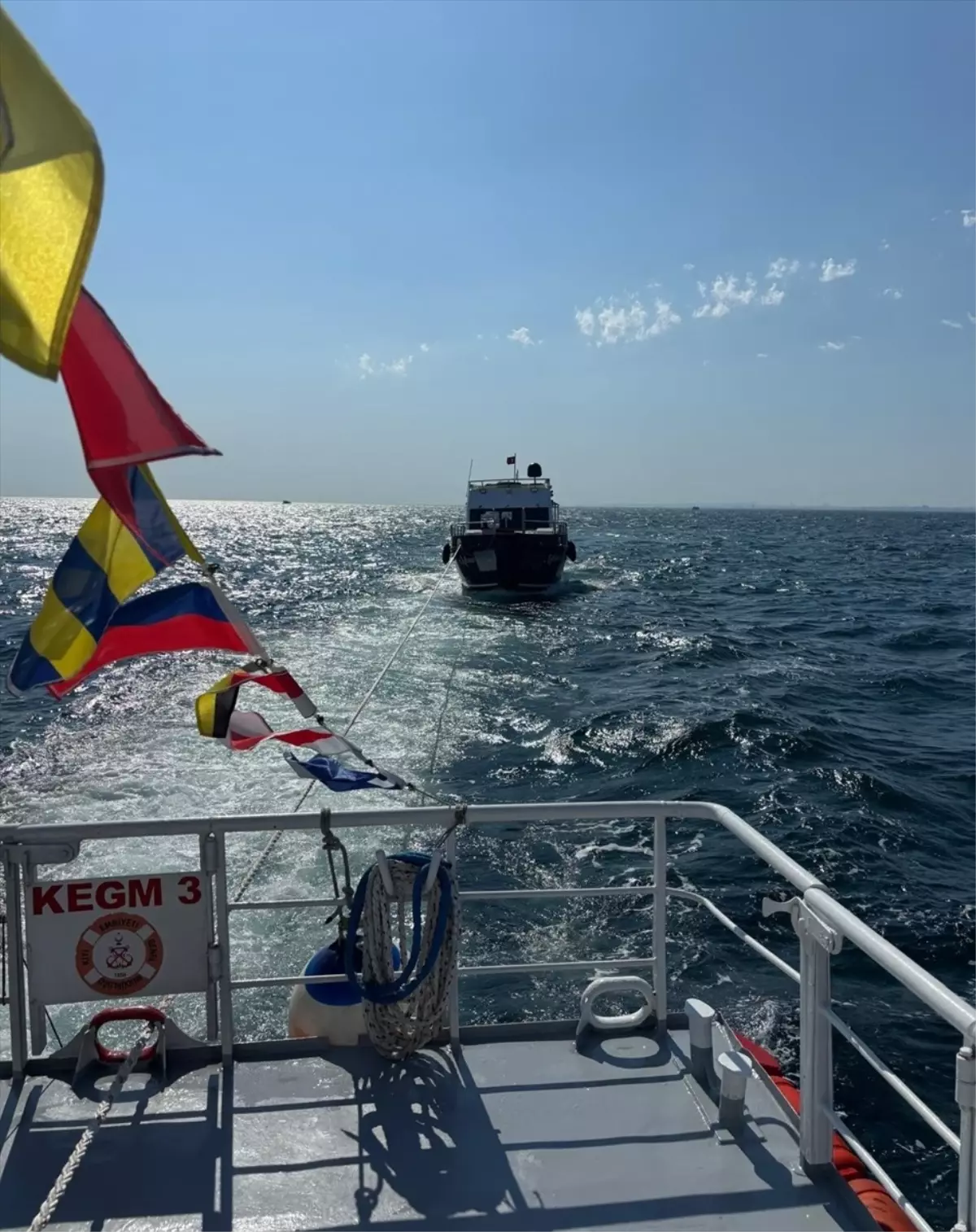 Kınalıada Açıklarında Sürüklenen Tekne Kurtarıldı