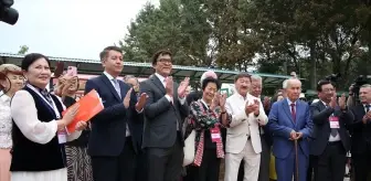 1. Dünya Geleneksel Kültür ve Müzik Festivali Kırgızistan'da Başladı