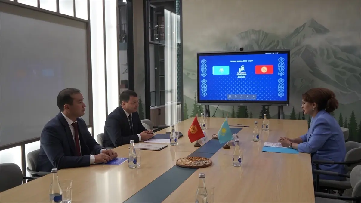 Kırgızistan ve Kazakistan Arasında Kültürel İşbirliği Güçleniyor