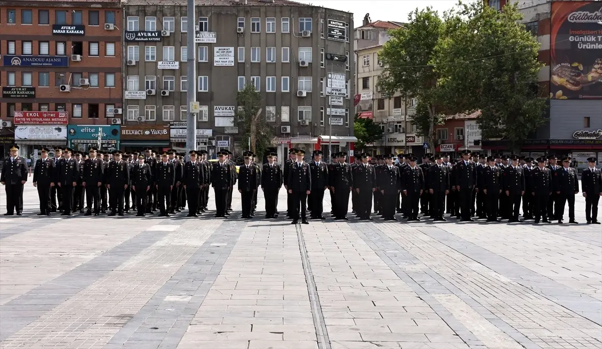 Kırıkkale'de Jandarma Teşkilatının 186. kuruluş yıl dönümü kutlandı