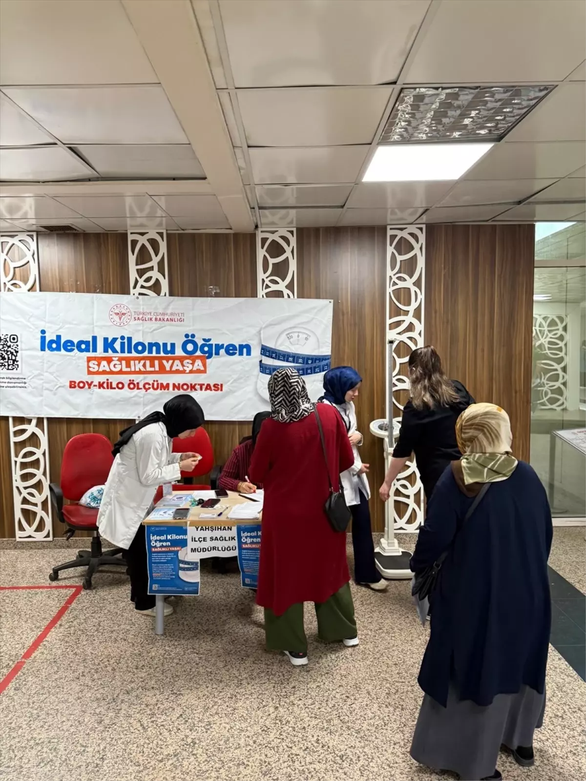 Yahşihan'da 'İdeal Kilonu Öğren, Sağlıklı Yaşa' Etkinliği Düzenlendi