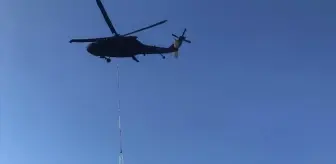 Kırıkkale'de Saman Balyalarında Yangın Çıktı