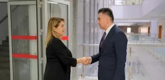 Kırklareli Adalet Komisyonu Başkanı Serdar Aslan, KLÜ Rektörü Prof. Dr. Rengin Ak'ı Ağırladı