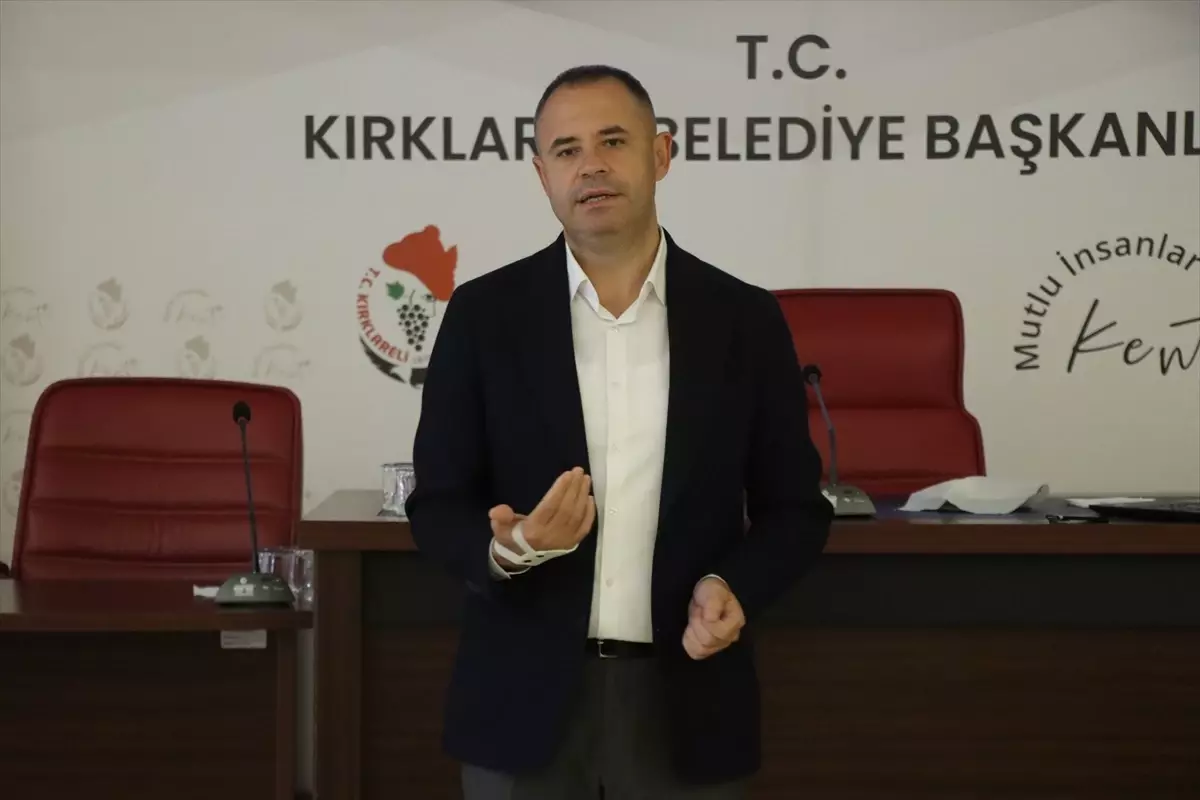Kırklareli Belediye Başkanı'ndan Cesur Altyapı Projesi Açıklaması