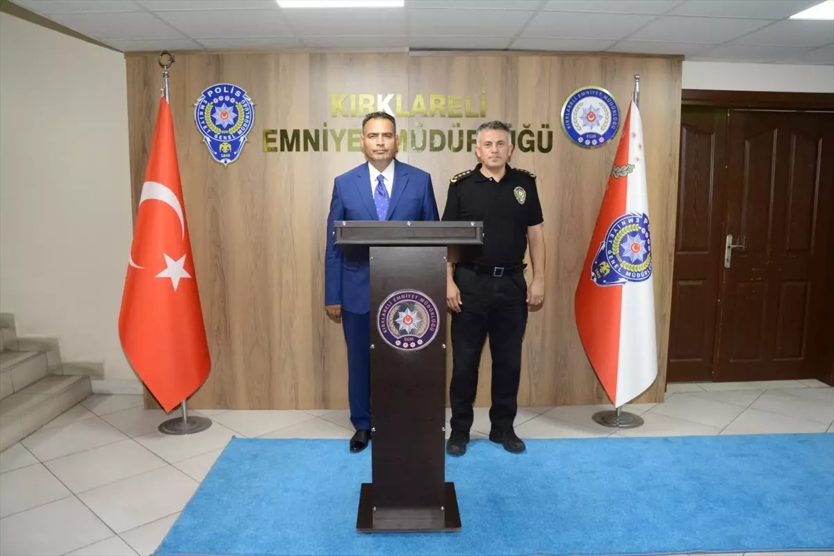Başsavcı Taşkoparan'dan Emniyet Müdürü Çamuroğlu'na Ziyaret