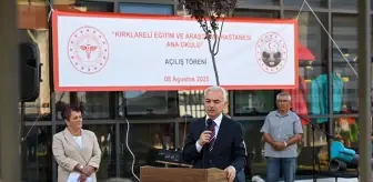 Kırklareli Eğitim ve Araştırma Hastanesi Anaokulu Hizmete Açıldı