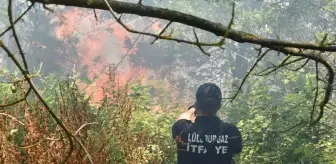 Lüleburgaz'da Otluk Alanda Başlayan Yangın Kontrol Altına Alındı
