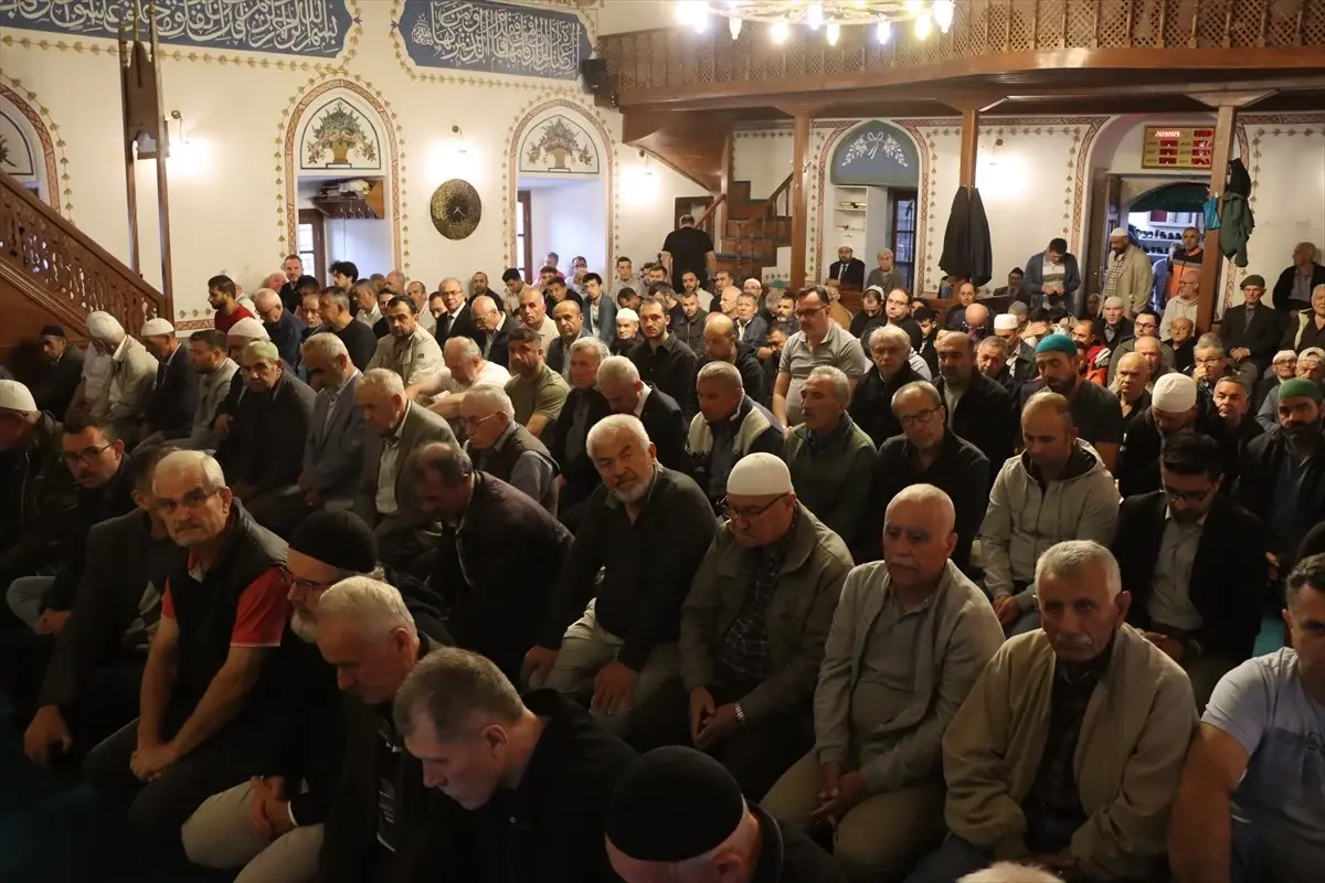 Kırklareli'nde Ahilik Haftası Etkinlikleri Kapsamında Mevlit Okutuldu
