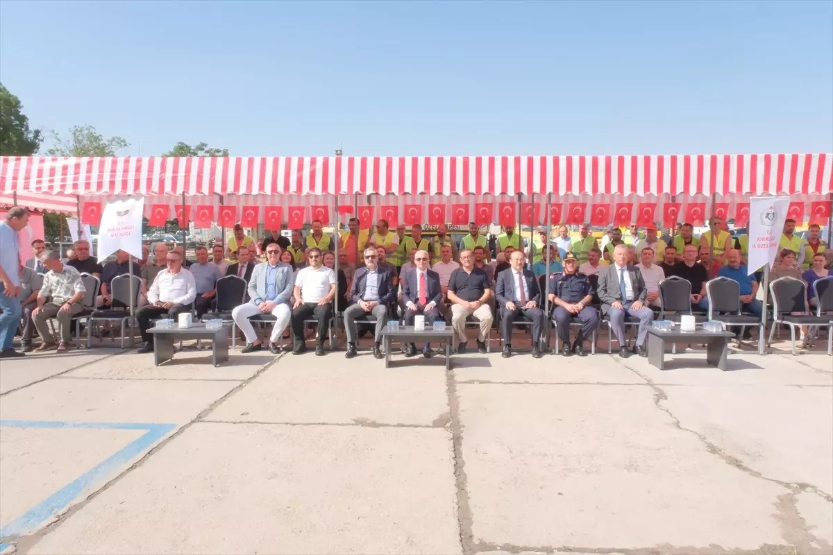 Kırklareli'nde Asfalt Sezonu Törenle Başladı