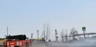 Lüleburgaz'da Anız Yangını Kontrol Altına Alındı
