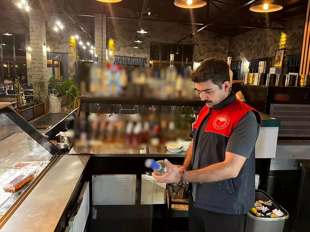 Kırklareli'nde Alkol ve Gıda Denetimleri Gerçekleştirildi