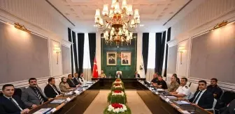 Kırklareli'nde İl Güvenlik ve Asayiş Toplantısı Gerçekleştirildi