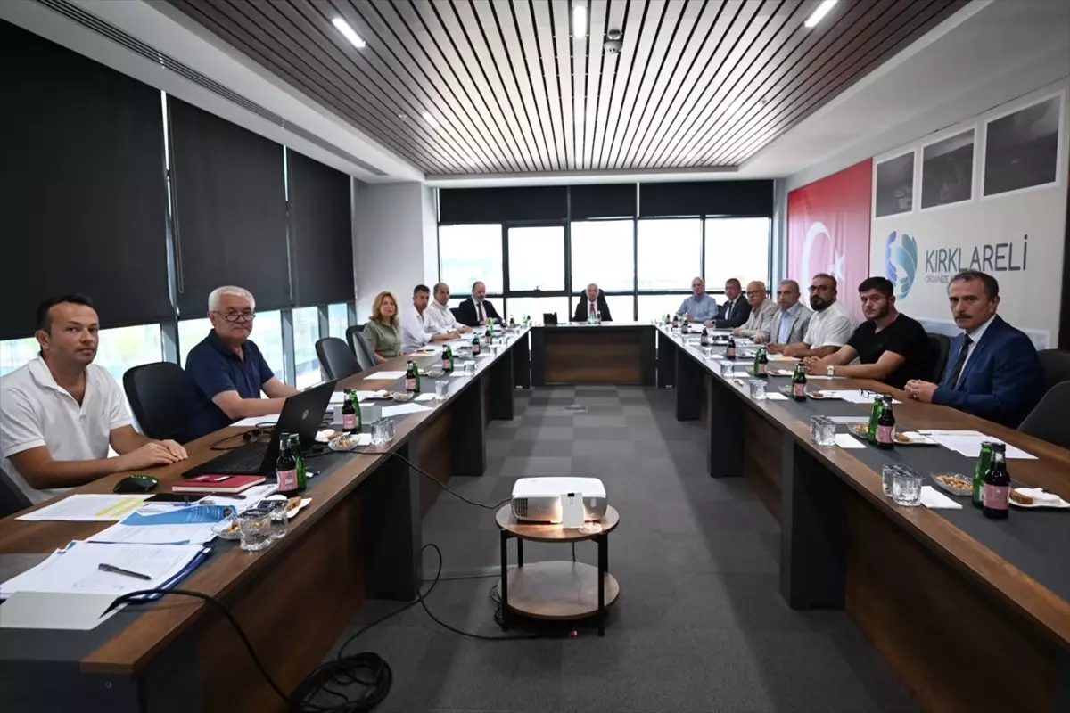 Kırklareli OSB Toplantısı Yapıldı