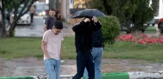 Kırklareli'nde Etkili Sağanak Yağış