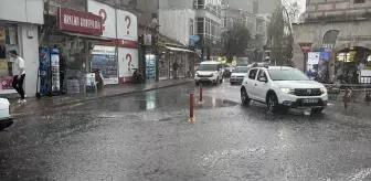 Kırklareli'nde Şiddetli Sağanak Yağış Etkili Oldu