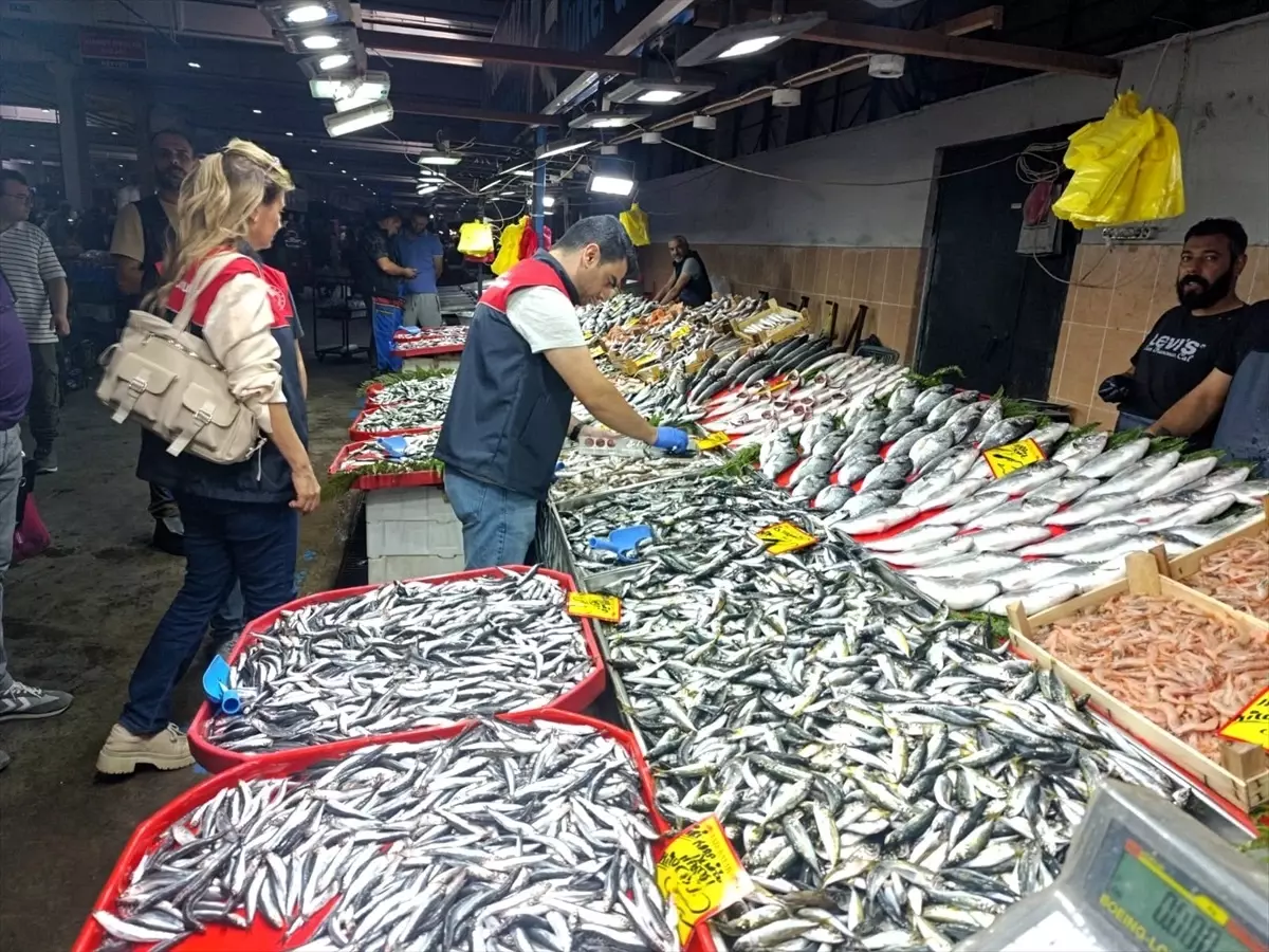 Kırklareli'nde Su Ürünleri Satışı Denetlendi