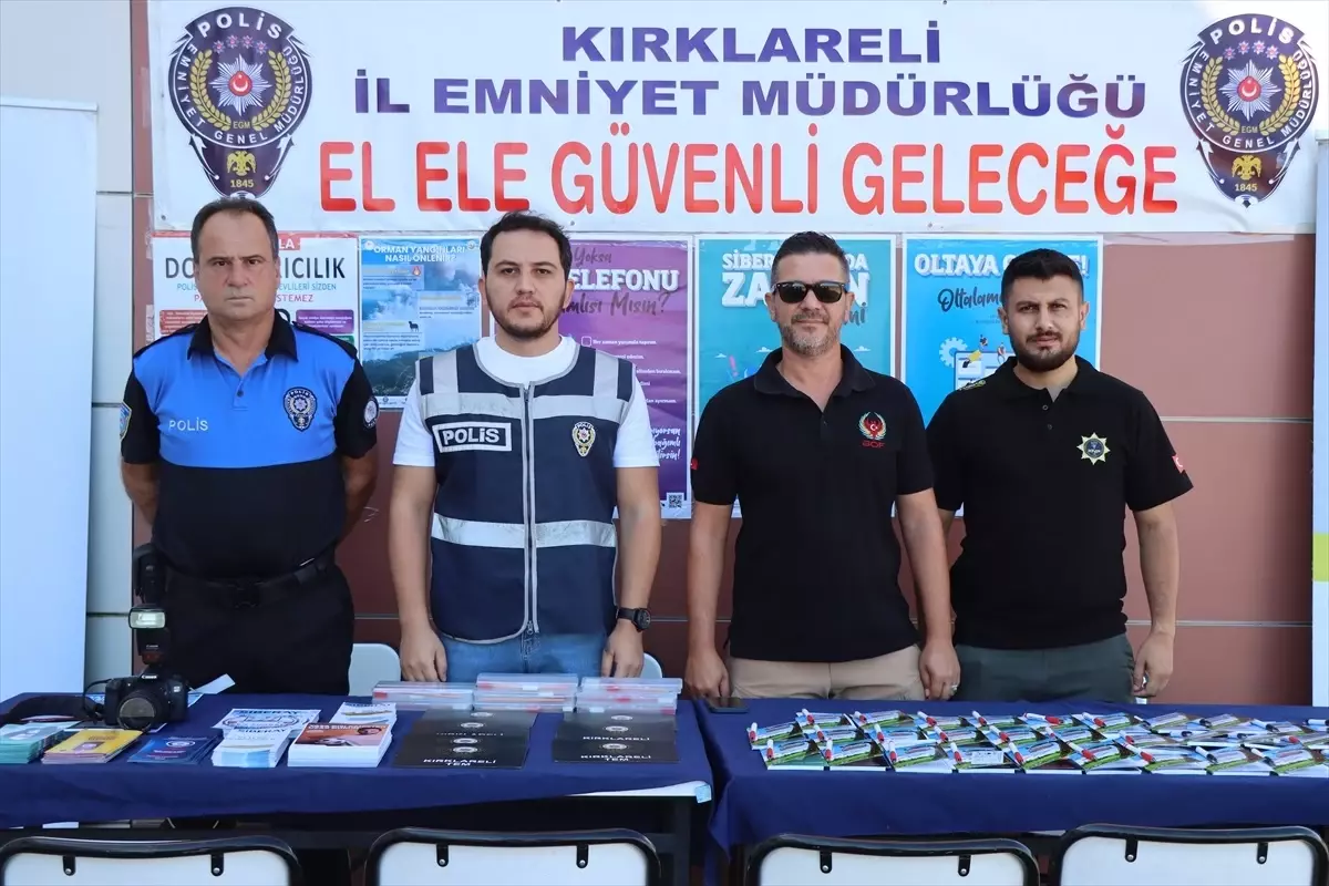 Kırklareli'de Üniversite Öğrencilerine Güvenlik Bilgilendirmesi