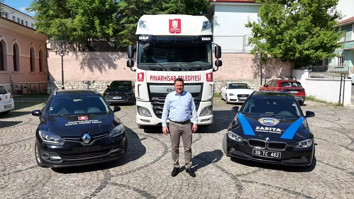 Pınarhisar Belediyesi Araç Filosunu Güçlendiriyor
